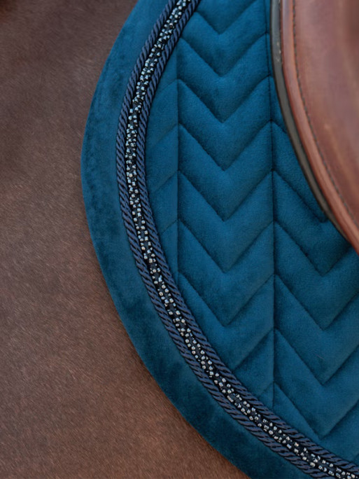 Tapis de selle Velvet Mini Pearls CSO Kentucky
