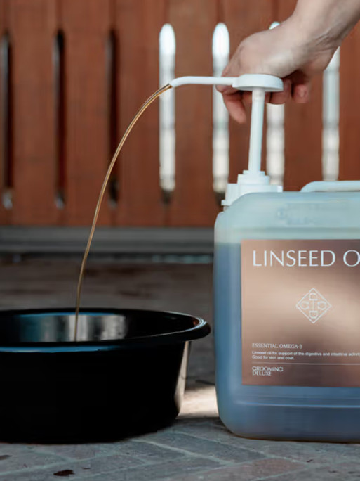 Huile de lin 5L Grooming Deluxe Kentucky Huile de lin 5L Grooming Deluxe Kentucky