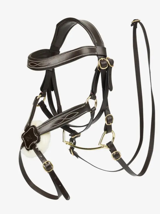 Bridon muserolle croisée Hobby Horse LeMieux Bridon muserolle croisée Hobby Horse LeMieux