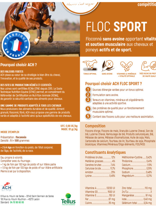 Floc Sport 20kg ACH Floc Sport 20kg ACH