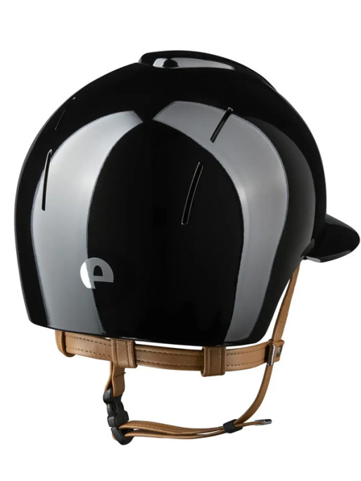 Casque Smart Nova Polish visière Polo jugulaire Beige KEP (Mousse obligatoire vendue séparément)