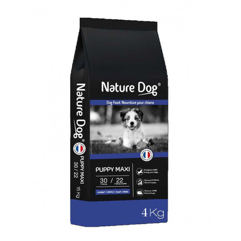 Croquettes Puppy Maxi 30/22 Nature Dog 4kg