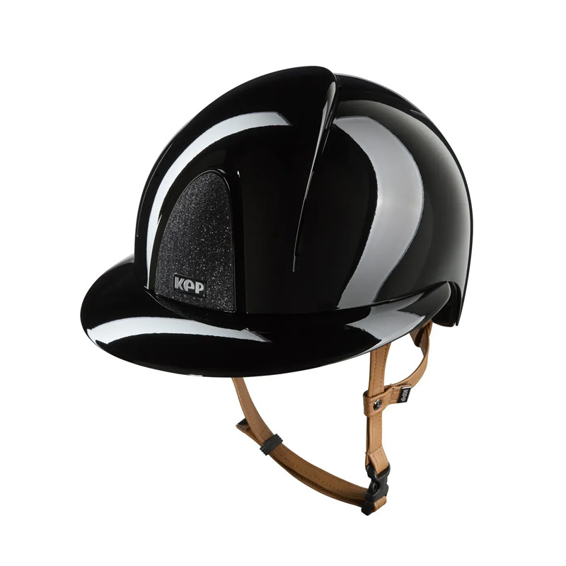 Casque Smart Nova Polish Star visière Polo jugulaire Beige KEP (Mousse obligatoire vendue séparément)