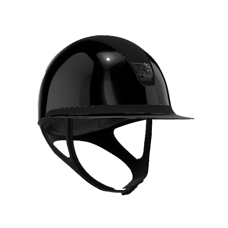 Casque Miss Shield Shadowglossy 2.0 Blason Crystal Fabrick Samshield (Mousse obligatoire vendue séparément)