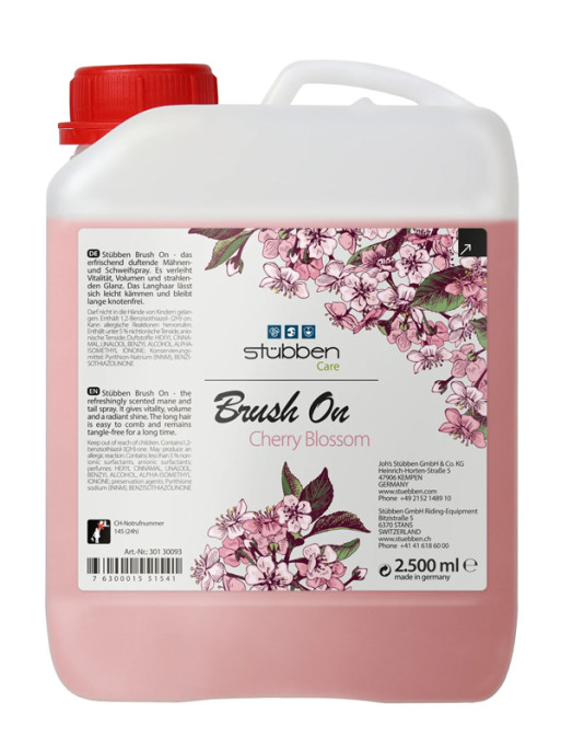 Recharge démêlant Brush On Fleurs de cerisier 2.5L Stubben