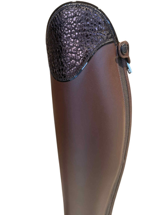 Bottes Salento sans lacets wrat marron De Niro