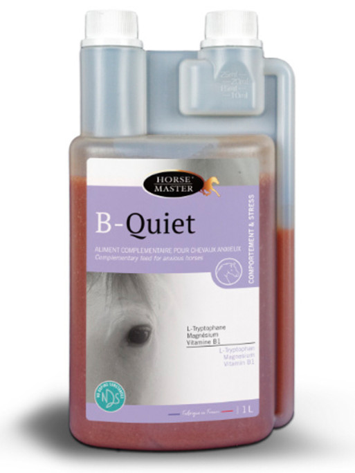 Sirop tranquilisant B-Quiet Liquid 1L Horse Master