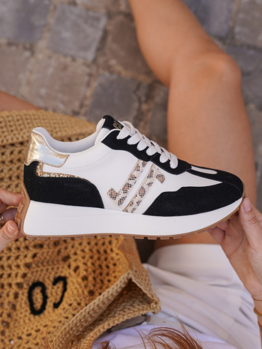 Chaussures CL99 logo léopard femme CL11 Sneakers