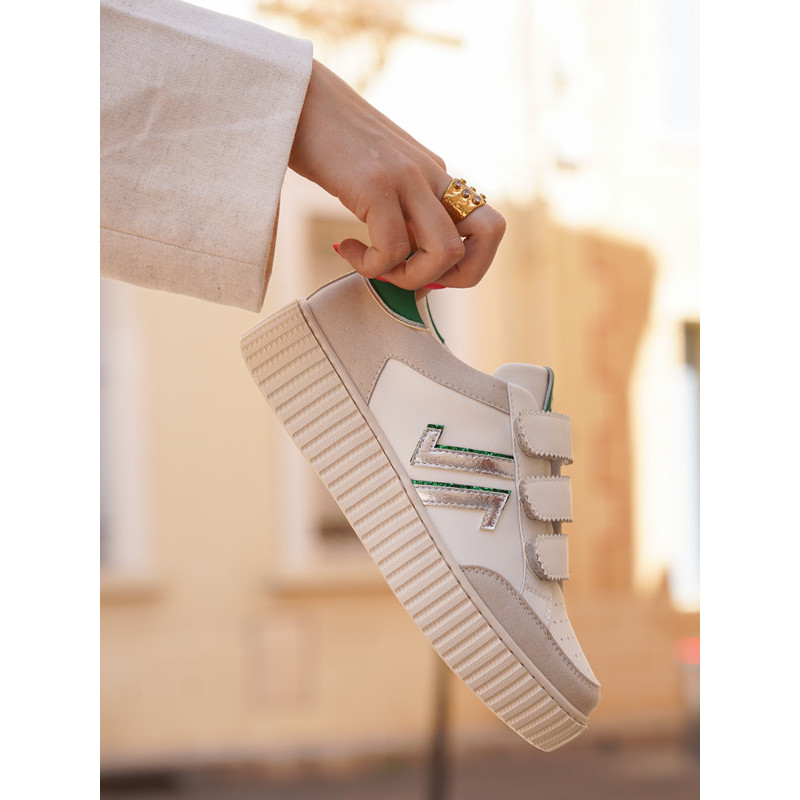 Chaussures CL96C vert CL11 Sneakers