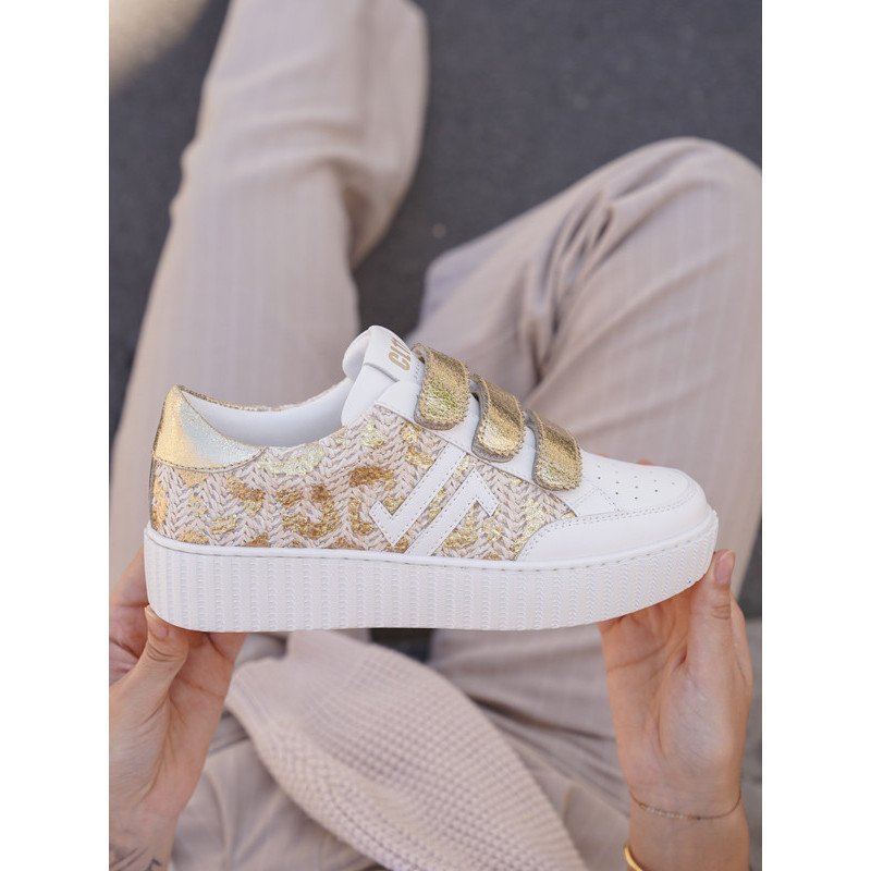 Chaussures CL96 Raffia femme CL11 Sneakers