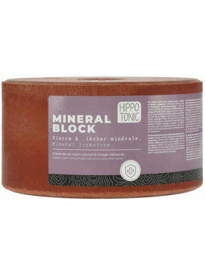 Pierre à sel Mineral block Hippo-Tonic