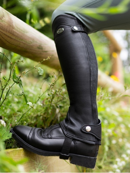 Mini-chaps en cuir Jump'In