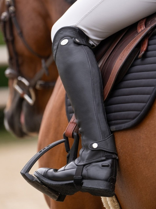 Mini-chaps en cuir Jump'In