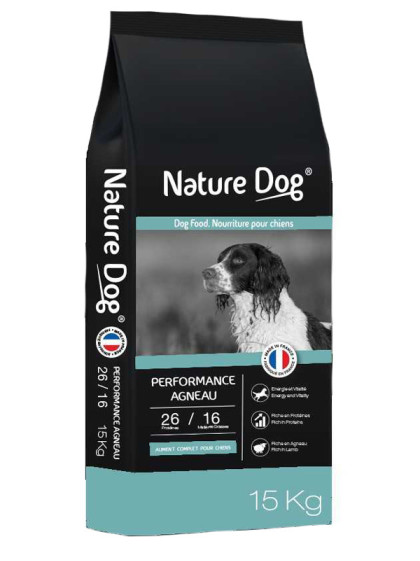 Croquettes Performance 26/16 Nature Dog 15kg