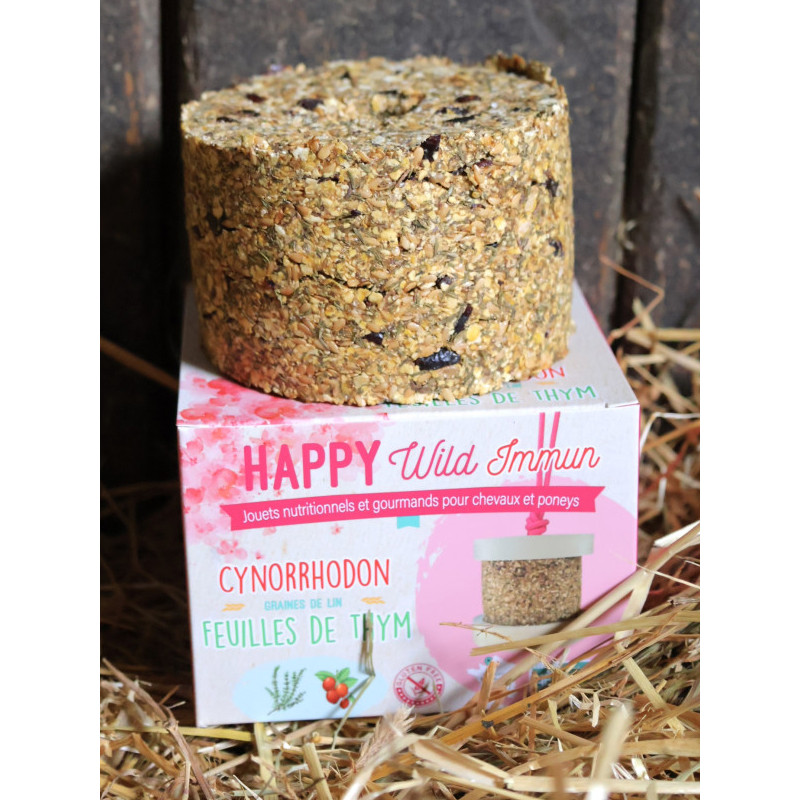 Jouet gourmand à suspendre Happy Wild Immun Happy Crackers