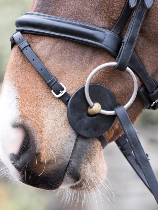 Rondelles de mors en silicone LeMieux