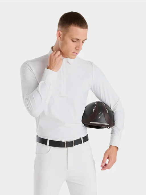 Chemise de concours manches longues homme Aeris SS26 Horse Pilot