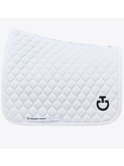 Tapis de selle Circular Quilted Jersey Dressage SS26 Cavalleria Toscana
