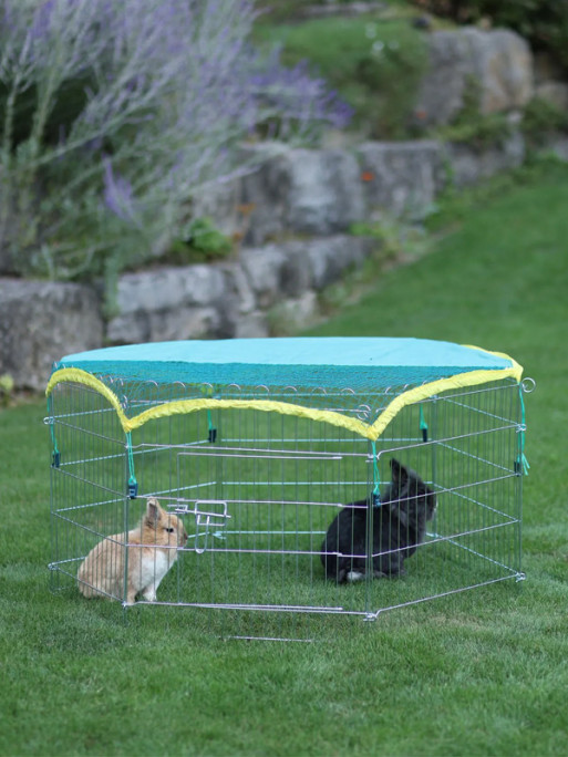 Enclos extérieur hexagonal Ø110cm 56,5 x 56,5cm Kerbl