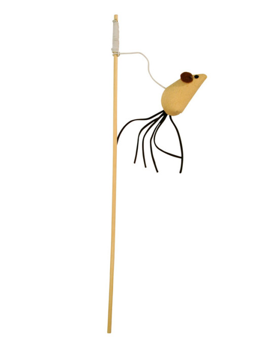 Canne à pêche Lin Maus Nature 40cm Kerbl