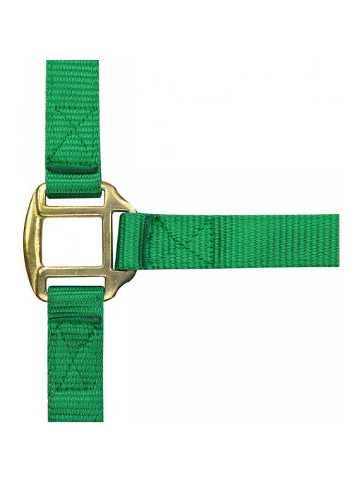 Licol nylon doublé cuir
