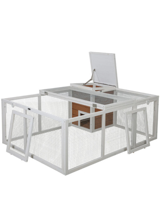 Enclos extérieur avec abri Kerbl