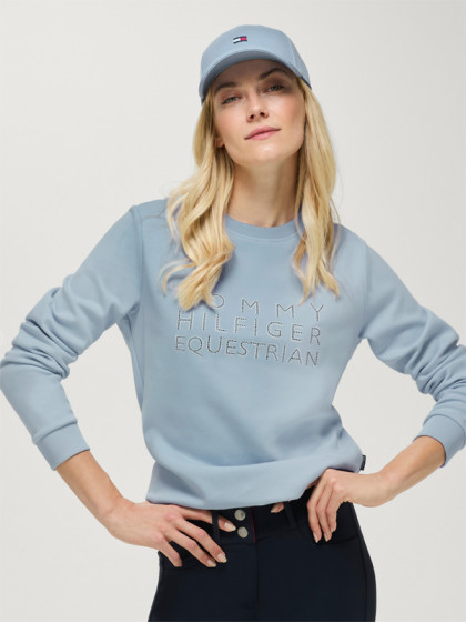 Sweat Belair Rhinestone SS26 Tommy Hilfiger Equestrian