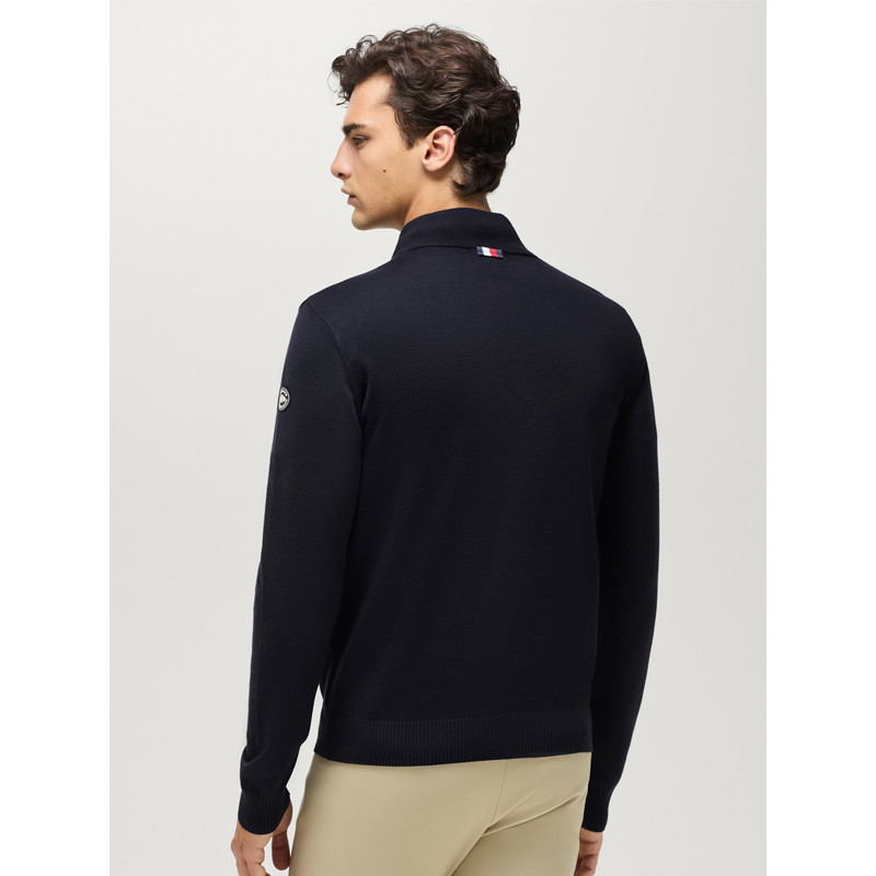 Pull zippé Irvine 1/4 SS26 homme Tommy Hilfiger Equestrian