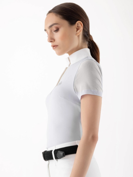 Polo de concours manches courtes Eqglece SS26 Equiline