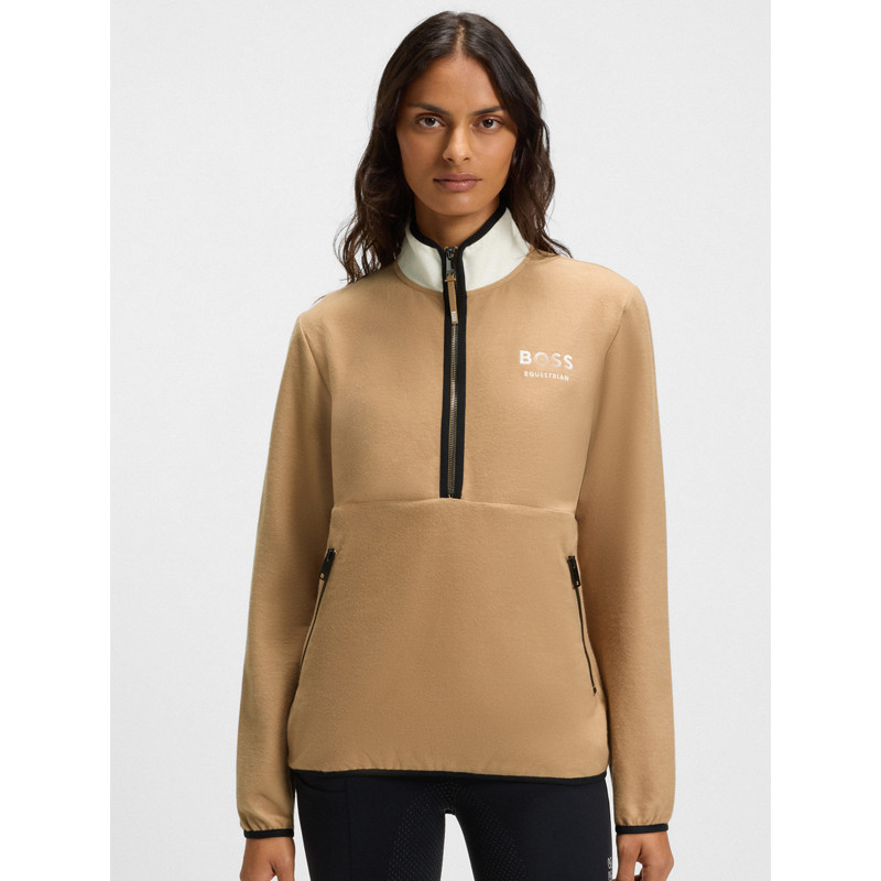 Sweat zippé Fedora SS26 Hugo Boss Equestrian