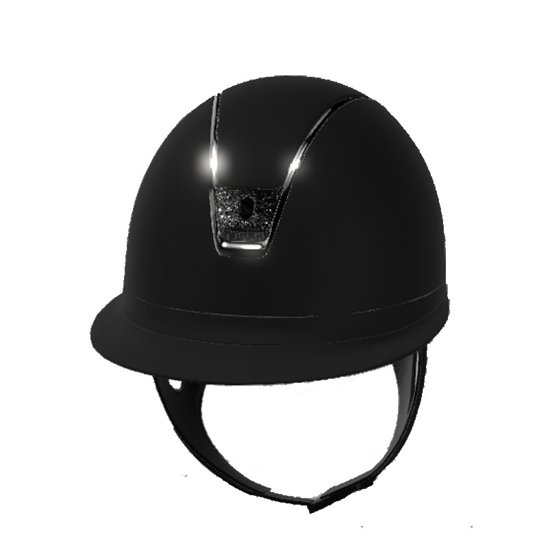 Casque Miss Shield Shadowmatt 2.0 Blason Crystal Fabric Samshield (vendu sans la mousse)