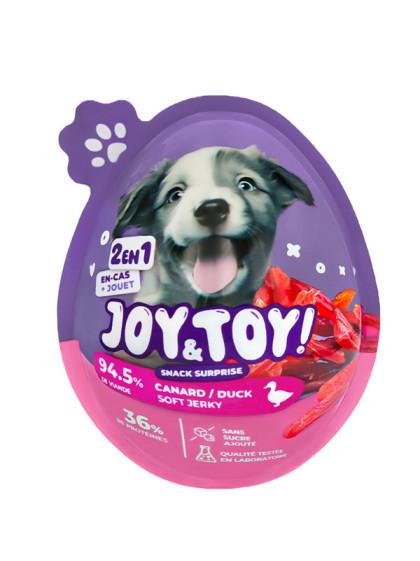Oeuf surprise pour chien Joy & Toy