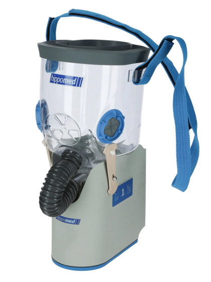 Inhalateur à ultrasons sans fil pour chevaux AirOne Flex Hippomed