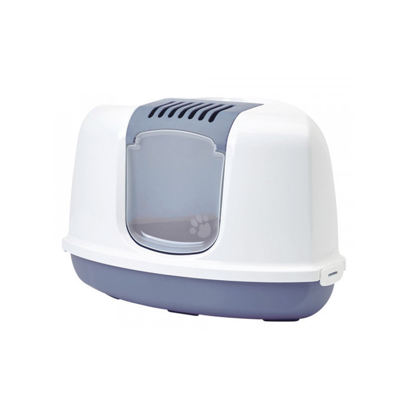 Bac à litière d'angle chat Nestor Corner Savic