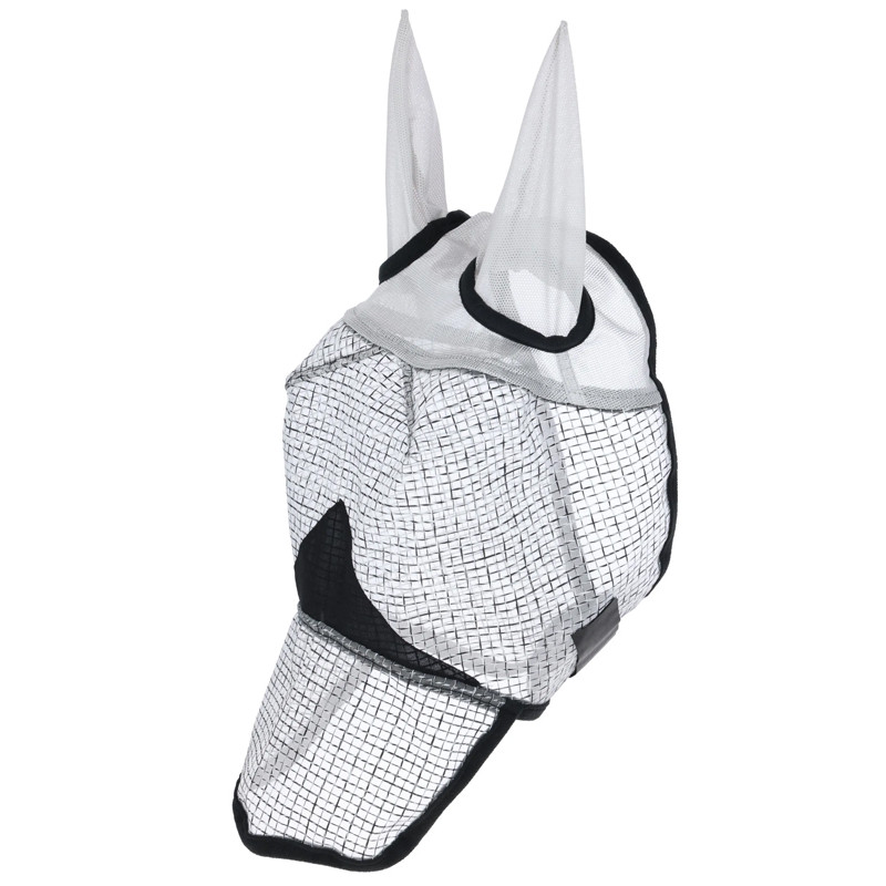 Masque anti-mouches avec protection des oreilles et naseaux Covalliero