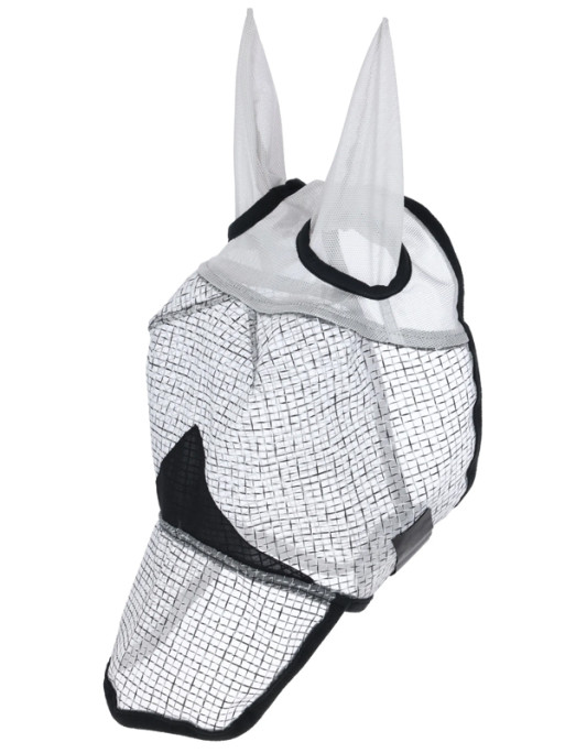 Masque anti-mouches avec protection des oreilles et naseaux Covalliero