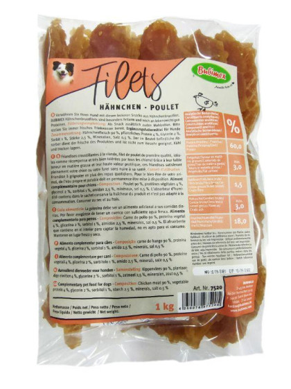 Filets de poulet 1kg Bubimex