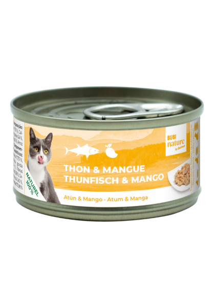 Patée Bubi Nature thon/mangue 70g Bubimex
