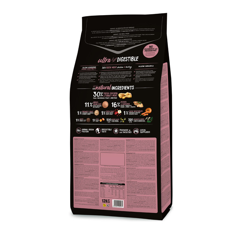 Croquettes Ultra Medium Junior 12kg Ownat