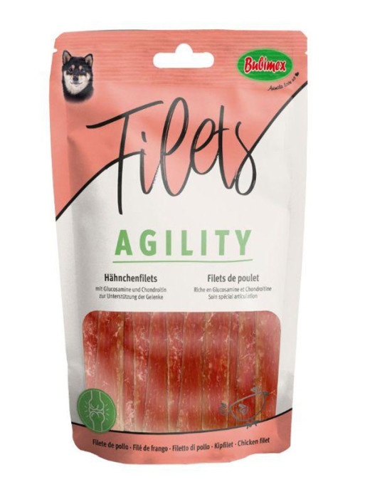 Filets de poulet Agility 100g Bubimex