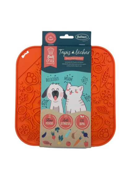 Tapis à lécher BubiChef LickFun Bubimex