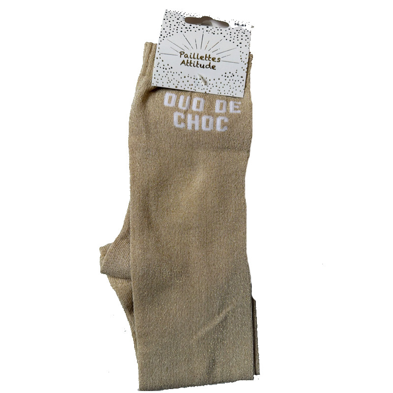 Chaussettes d'équitation pailletées '''Duo de choc'' Paillettes Attitude