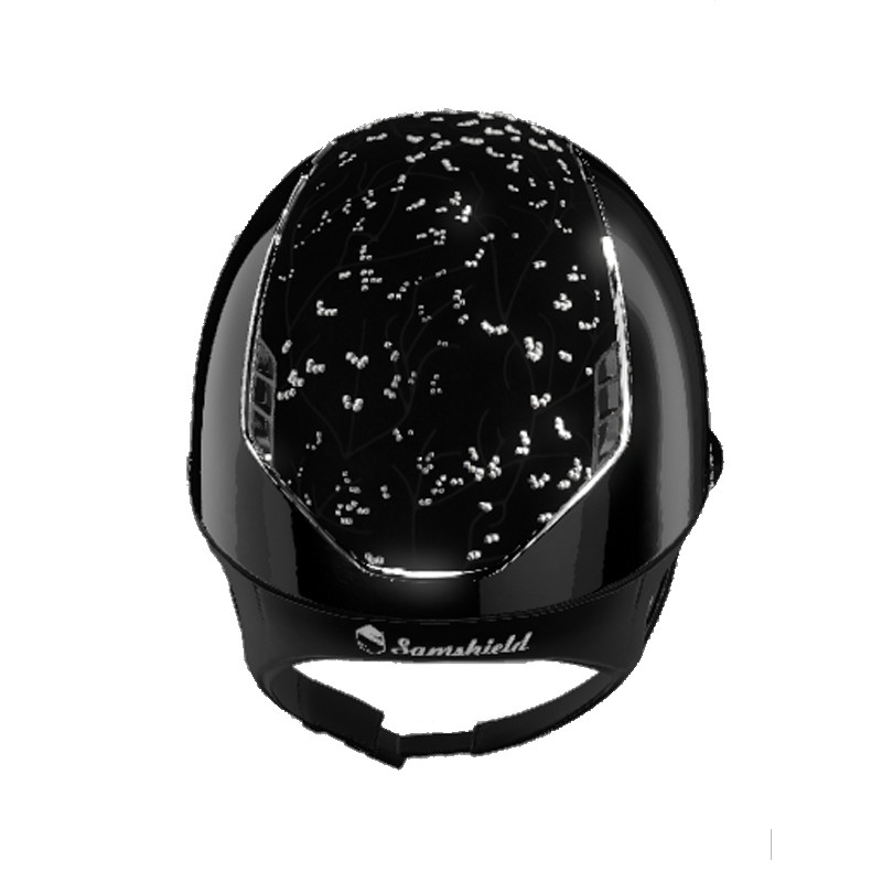 Casque Miss Shield Shadowglossy Crystal Leaf Samshield