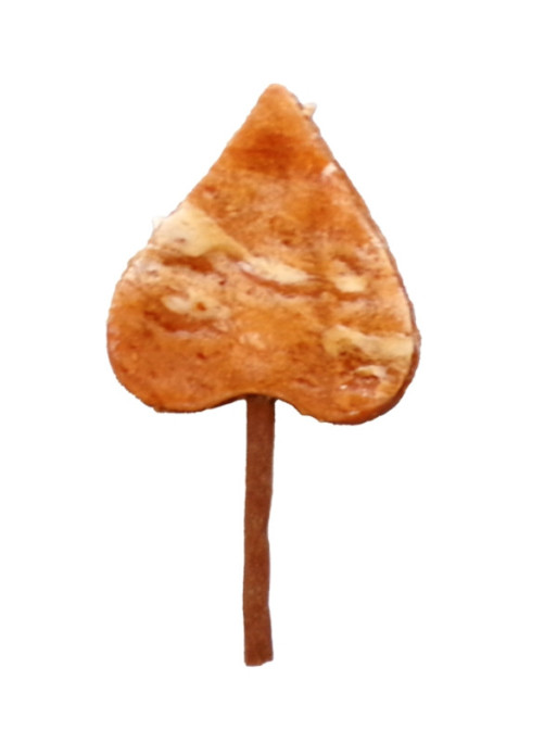 Sucette coeur au poulet 11cm vrac