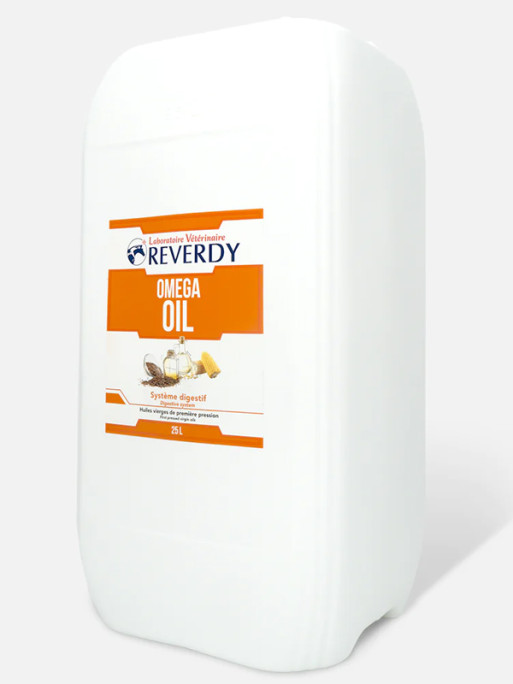 Huile de lin et de maïs Omega Oil 25L Reverdy