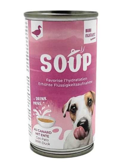 Soupe Bubi Nature canard chien 185g Bubimex