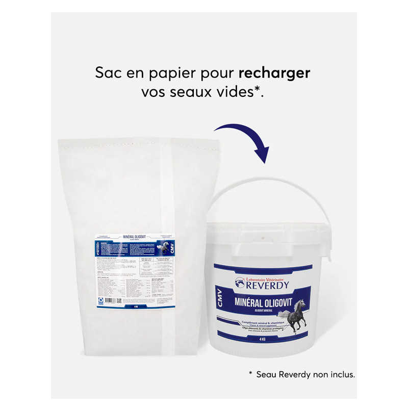 CMV Minéral Oligovit Eco 4kg Reverdy