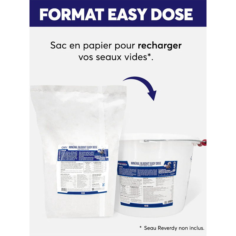 CMV Minéral Oligovit Eco 10kg Reverdy