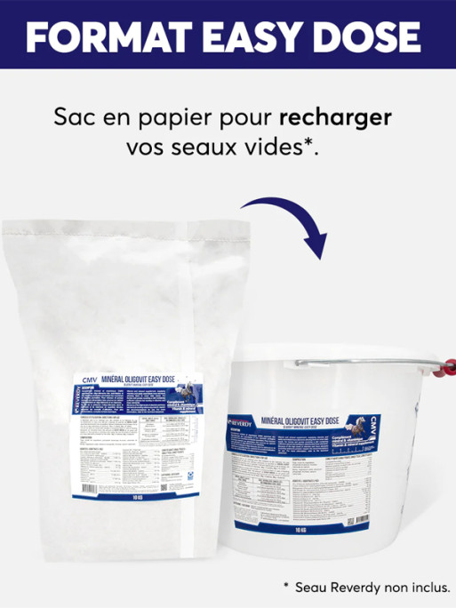 CMV Minéral Oligovit Eco 10kg Reverdy