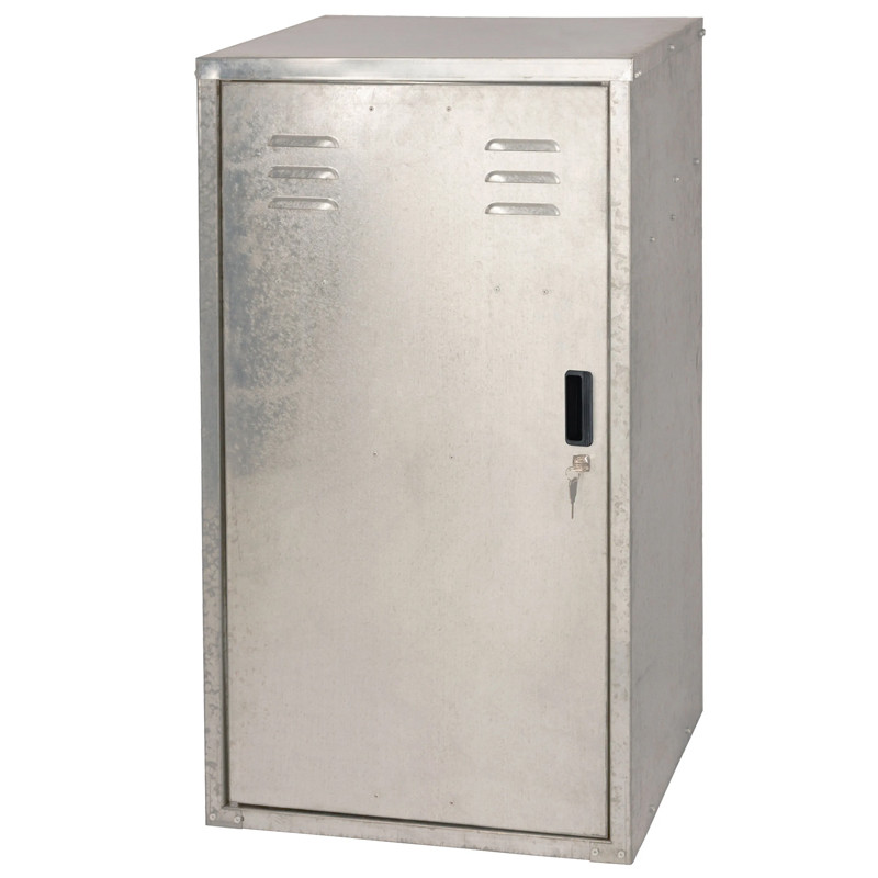 Casier Sellerie en kit 2 selles 60X60X106cm Kerbl